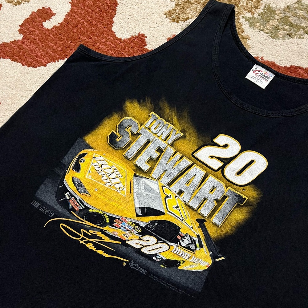 Vintage NASCAR Tony Stewart Tank Top